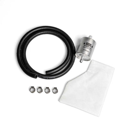 Protettore Pompa MFPP-001 — Dettaglio tecnico filtro TNT poliestere | PurMotors